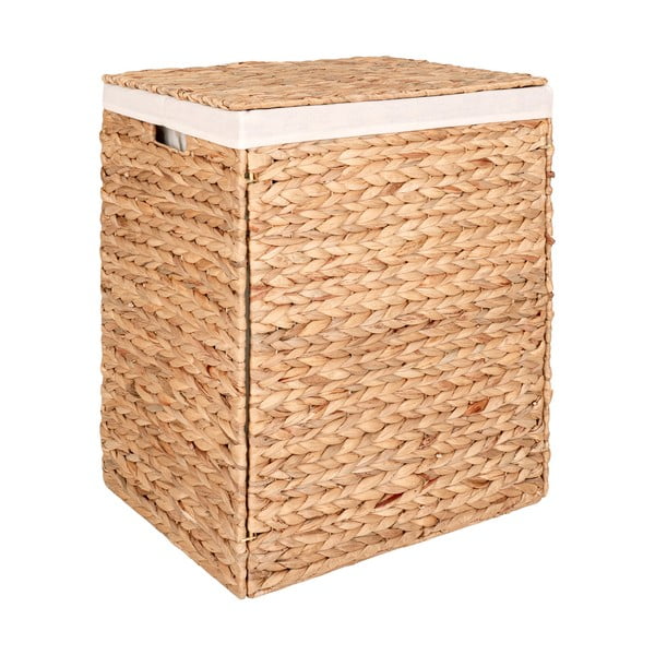 Košara za rublje od vodenog zumbula u prirodnoj boji Passo – House Nordic