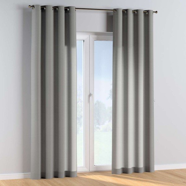 Siva zavjesa 260x130 cm Happiness - Yellow Tipi-image-3