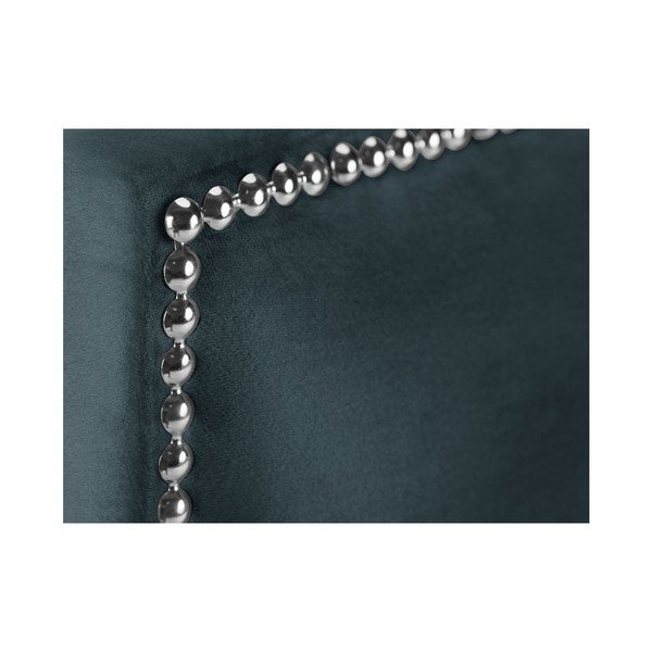 Petrolej zeleno uzglavlje Mazzini Sofas Cloves, 140 x 120 cm-image-3