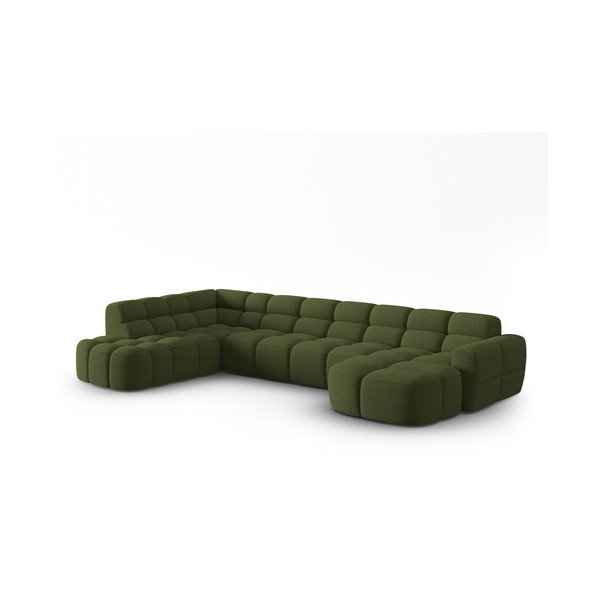 Zelena kutna garnitura Lisa – Micadoni Home-image-2