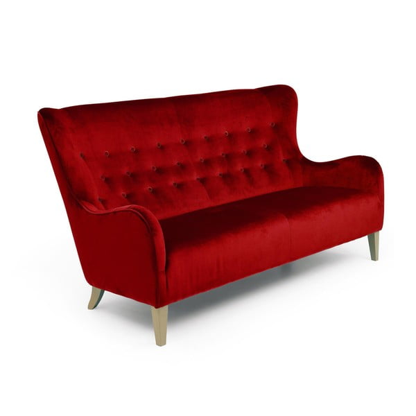 Sofa od cigle crvene boje Max Winzer Medina, 190 cm