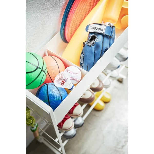 Bijeli metalni ormar za dječje cipele 74,5x74,5x22 cm Tower – YAMAZAKI-image-1