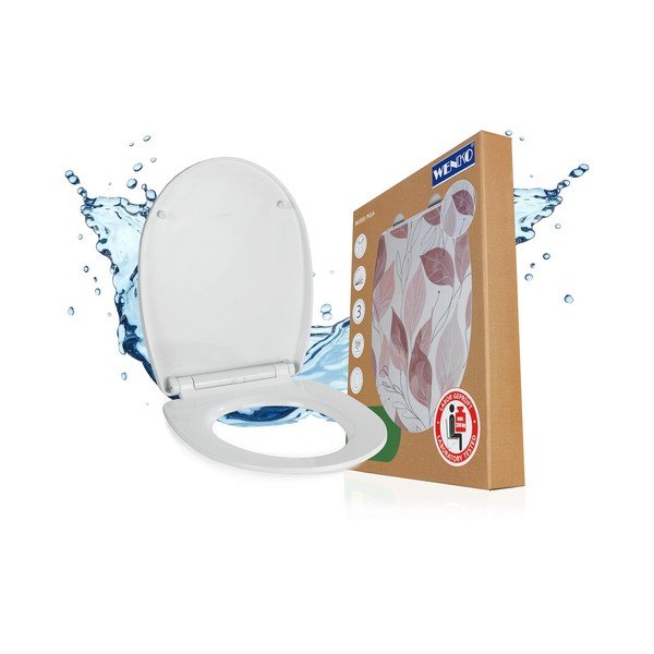 WC daska s automatskim zatvaranjem 36,5 x 45 cm Pula – Wenko