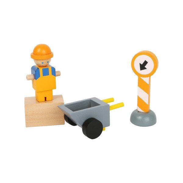 Legler Construction dječja drvena građevinska dizalica-image-2