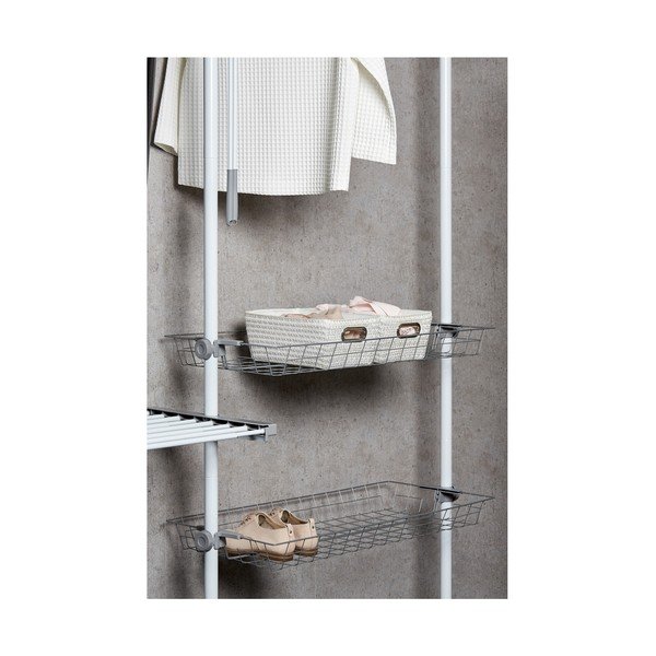 Bijela košara Wenkoo Chromo, širina 28 cm-image-3