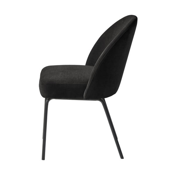 Crna blagovaonska stolica Creston - Unique Furniture-image-4