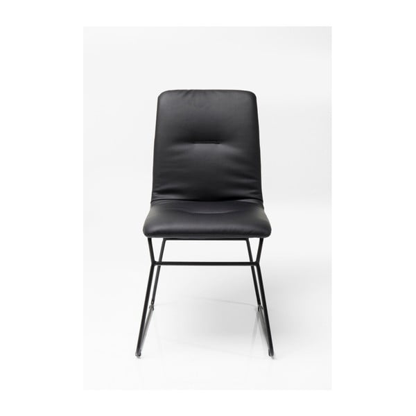 Crna stolica za blagovanje Kare Design Zorro