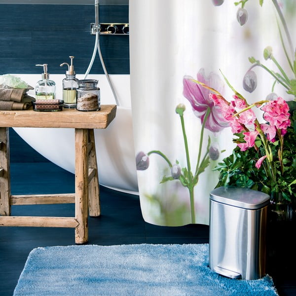 Željezna kanta za smeće s pedalom u mat srebrnoj boji 5 l   Akira – Spirella-image-2