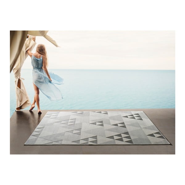 Bež vanjski tepih Universal Clhoe Triangles, 120 x 170 cm-image-2
