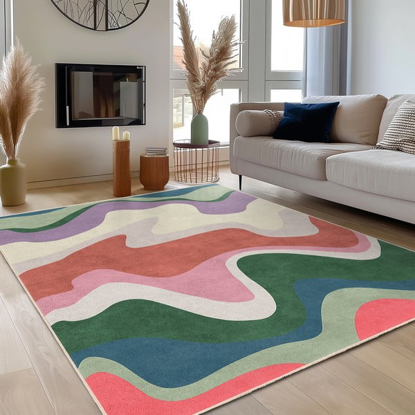 Periv tepih 80x150 cm Squiggly Breeze – Mila Home-image-3