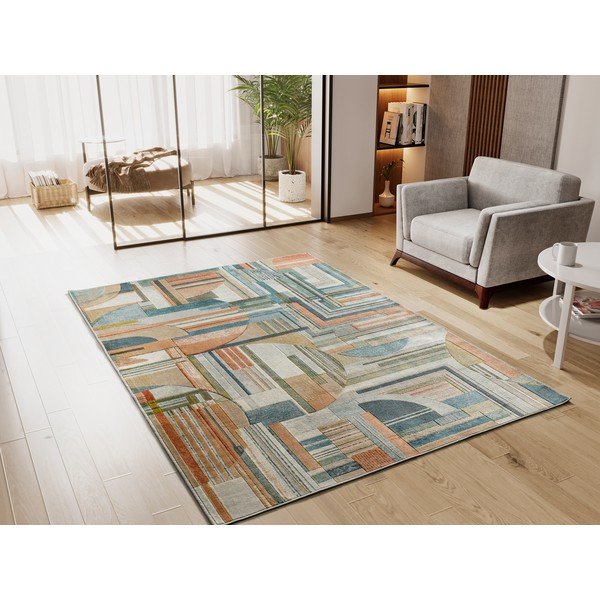 Tepih viskozan 200x290 cm Bleik – Universal-image-1