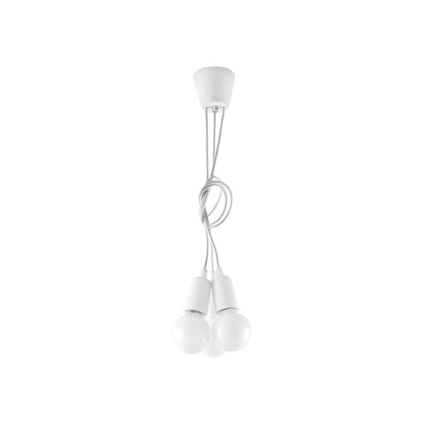 Bijela viseća svjetiljka ø 15 cm Rene – Nice Lamps
