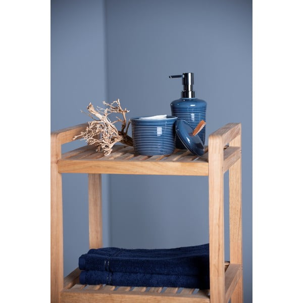 Plavi keramički dozator za sapun Wenko Set-image-1