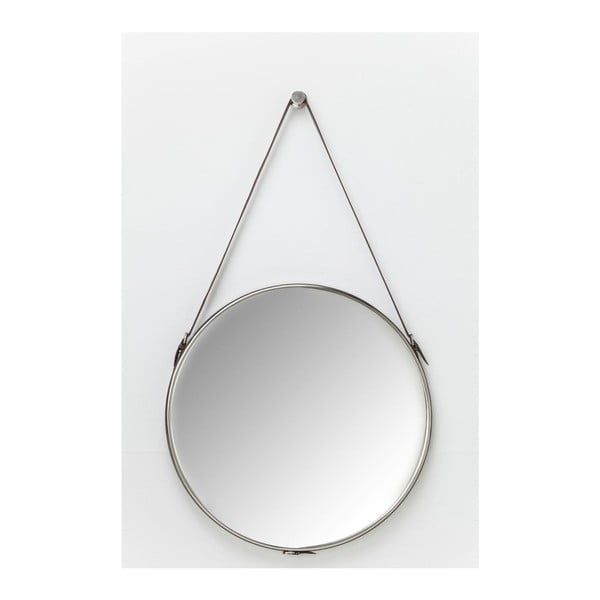 Zidno zrcalo u srebrnoj boji Kare Design Hacienda, ø 61 cm