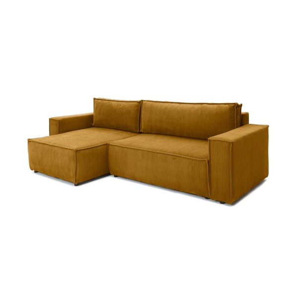 Senf žuta garnitura na razvlačenje s promjenjivim kutom Bonami Selection Bowie-image-3