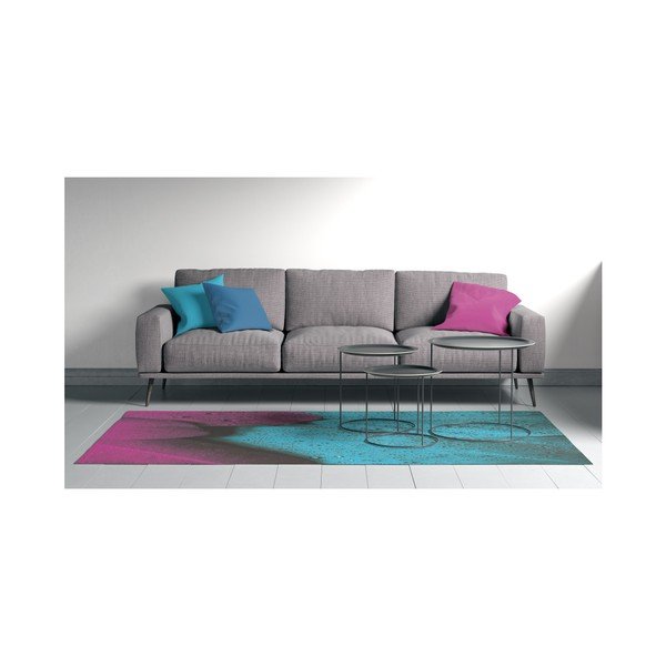 Tirkizno-ljubičasti tepih Oyo home Suzzo Malamento, 100 x 150 cm-image-1