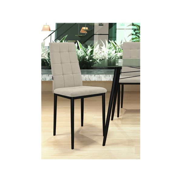 Bež blagovaonske stolice u setu 2 kom Becca – Støraa-image-1