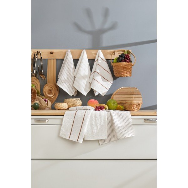 Pamučna kuhinjska krpa 6 kom 30x50 cm Sofya – Foutastic-image-2