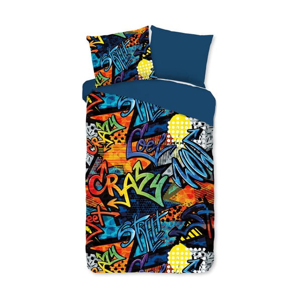 Dječja posteljina za krevet za jednu osobu/za produženi krevet od mikrovlakana 140x220 cm Jeff – Good Morning