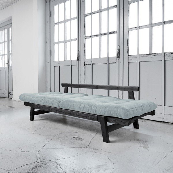 Sofa na razvlačenje Karup Step Black / Sky Blue-image-2