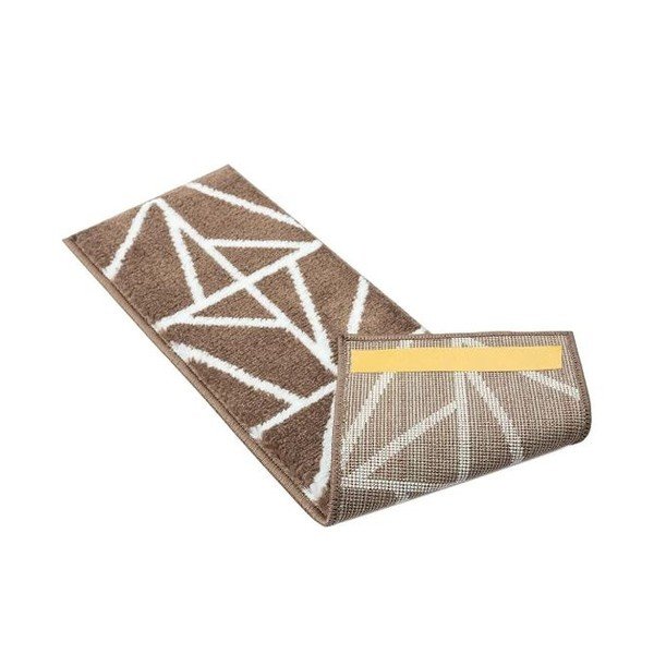 Smeđi set tepiha za stepenice 13 kom 22x73 cm Striped – Mila Home
