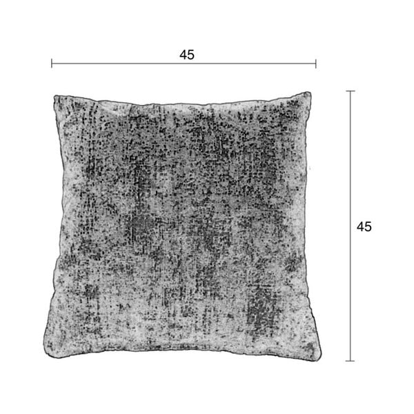 Tamnoplavi jastuk s punjenjem Zuiver Sarona Vintage, 45 x 45 cm-image-2