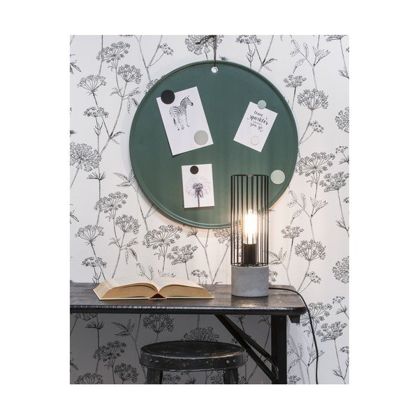 Crna stolna lampa s postoljem od betona Citylights Memphis-image-3