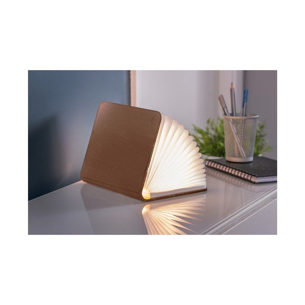 LED stolna lampa s tekstilnim sjenilom (visina 2,5 cm) Booklight – Gingko-image-4