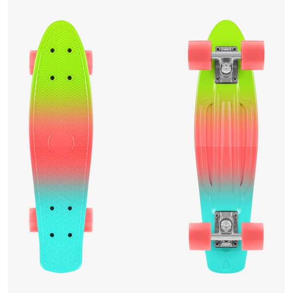 InnovaGoods Mini Cruiser skateboard u boji limete