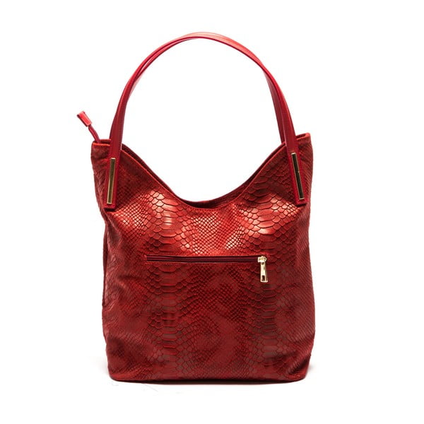 Kožna torbica Sofia Cardoni Adona, rosso-image-1