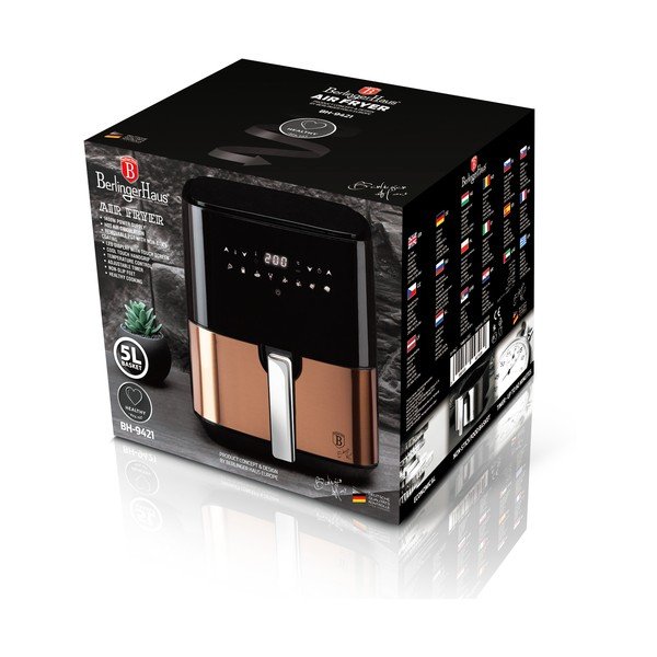 Friteza na vrući zrak u zlatnoj boji Black Rose Collection – BerlingerHaus-image-4