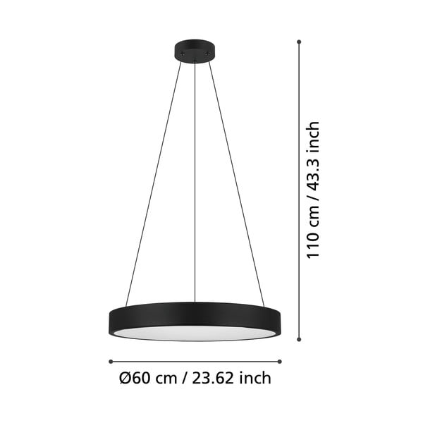 LED viseća svjetiljka 6,5 W MARGHERA-Z – EGLO-image-2