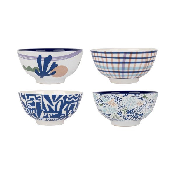 Porculanska posuda u setu od 4 kom ø 11,5 cm Funny - Sema