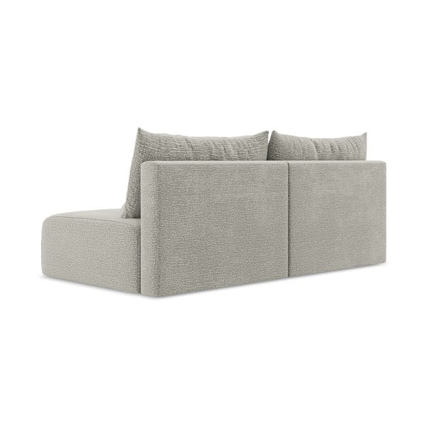 Svijetlo siva sklopiva/s prostorom za odlaganje sofa 216 cm Kalena – Makamii-image-3