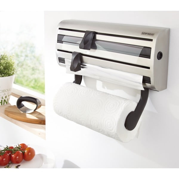 Zidni držač za kuhinjske ručnike i folije LEIFHEIT Parat Royal-image-1