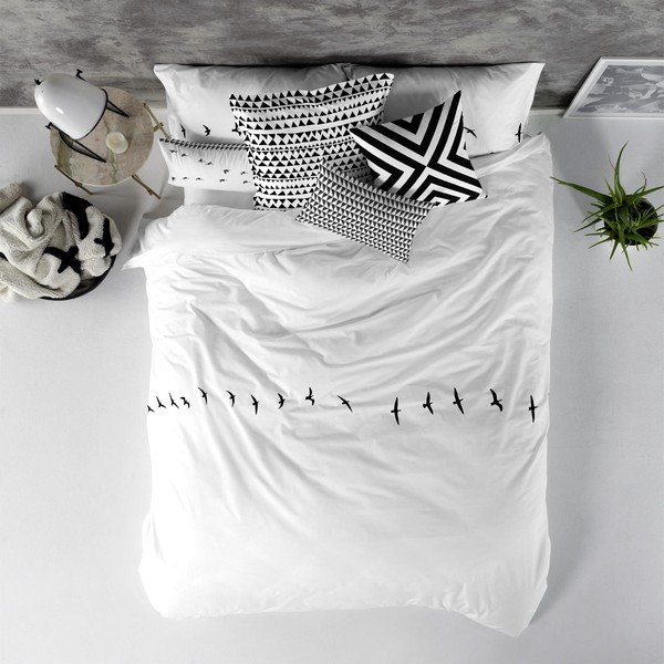 Pamučna navlaka za prekrivač Blanc Trip 200 x 200 cm-image-2