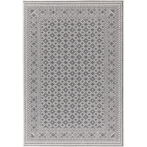 Sivi vanjski tepih 230x160 cm Terrazzo - Floorita-image-3