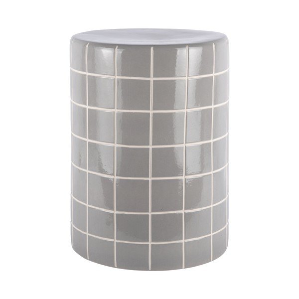 Okrugao pomoćni stol keramički ø 33 cm Retro Tiles – Leitmotiv