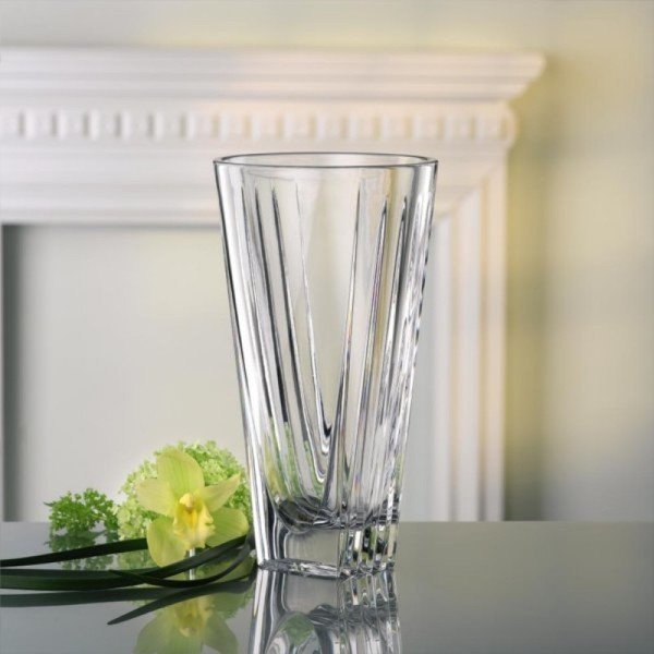 Nachtmann Art Deco kristalna staklena vaza, visina 28 cm-image-1