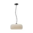 LED viseća svjetiljka sivo-bež sa staklenim sjenilom ø 38 cm Reig – Kave Home