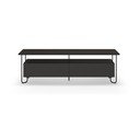 Crna TV komoda 150x45 cm Dilly – Marckeric