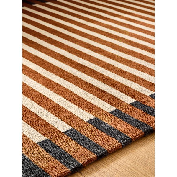 Narančasti tepih od recikliranih vlakna 120x170 cm Lois – MADE-image-3