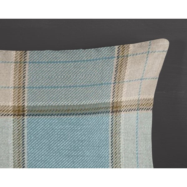 Plava flanelska posteljina za bračni krevet/za produženi krevet 200x220 cm Jacco – Good Morning-image-2