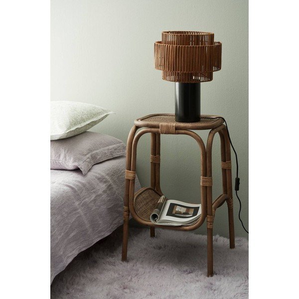 Okrugao pomoćni stol od ratana ø 41 cm Magnolia – Ellos Home-image-1