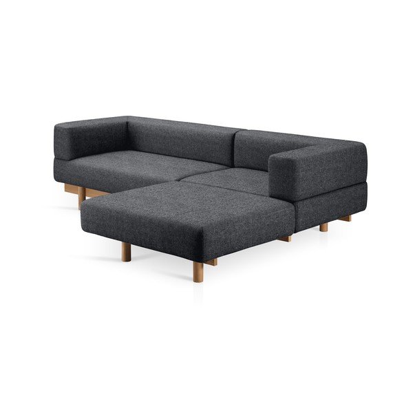 Tamno siva sofa 260 cm Alchemist – EMKO-image-2
