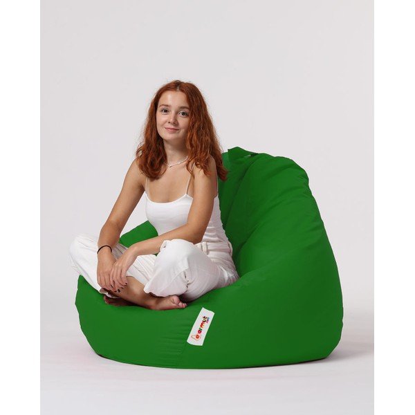 Zelena vreća za sjedenje Premium – Floriane Garden-image-1