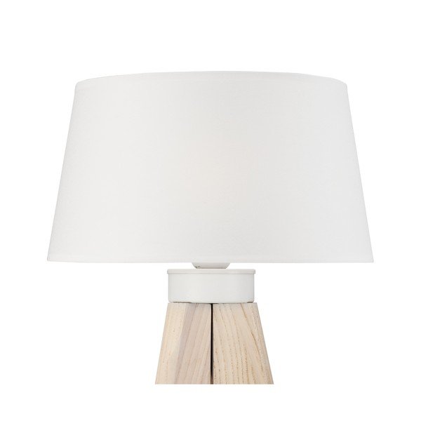 Stolna lampa bijelo-prirodne boje - LAMKUR-image-4