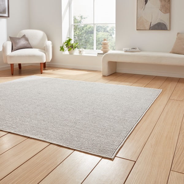 Krem tepih 160x230 cm Boucle – Think Rugs-image-2