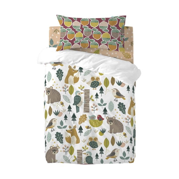 Dječji pamučni plahta Moshi Moshi Harvestwood, 70 x 140 cm-image-4