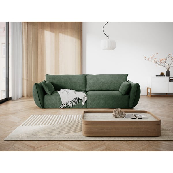 Tamno zelena sofa 208 cm Vanda - Mazzini Sofas-image-1